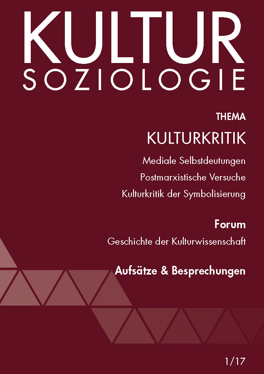 Kultursoziologie 1/17