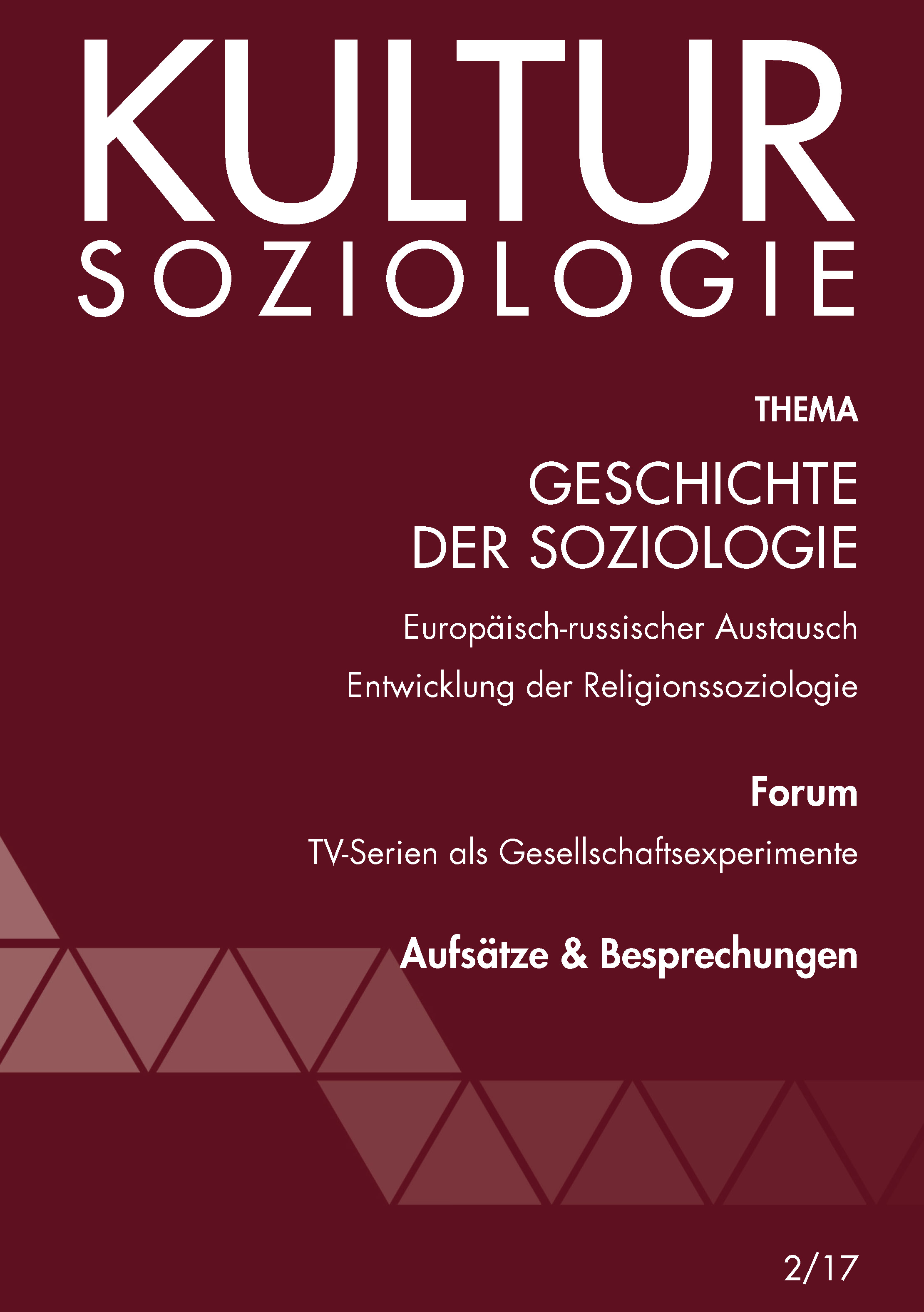 Geschichte der Soziologie