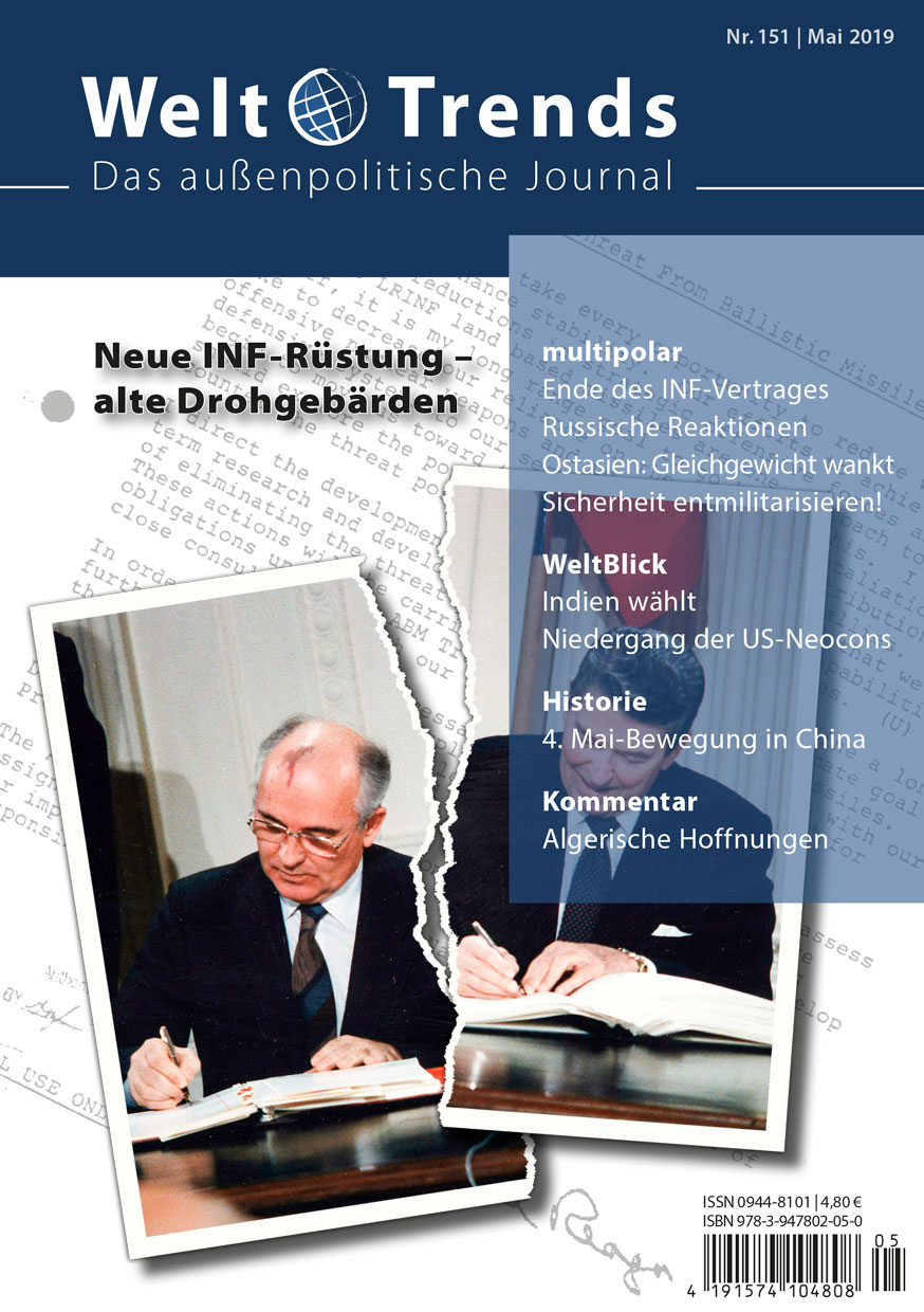 WeltTrends WeltTrends 151: Neue INF-Rüstung – alte Drohgebärden