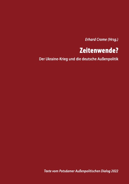 Erhard Crome (Hrsg.): Zeitenwende? (Cover)